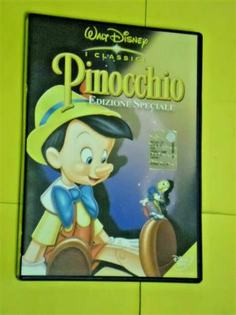 Walt Disney Pinocchio Edizione Speciale Dvd Animazione Originale