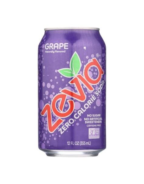Single Zevia Grape Soda 12 Oz Dutchmen Organics