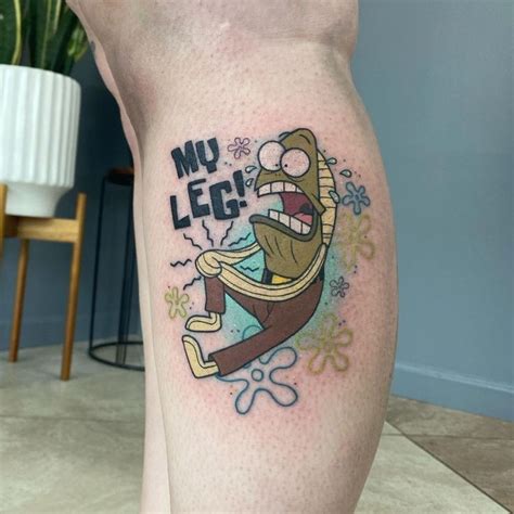 Inked Magazine On Instagram “my Leg 😱 The Iconic Fred The Fish From