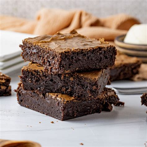 Easy One Bowl Cocoa Powder Brownies Feeding Your Fam