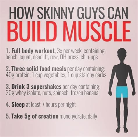How Skinny Guys Can Build Muscle Best Fitness Tips For Stronger Yeah