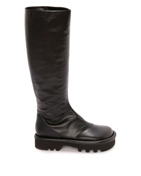 Jw Anderson Bumper Tube High Boots In Black Lyst