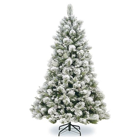 Maybe you would like to learn more about one of these? Christmas tree 180 cm, flocked Bedford with pine cones ...