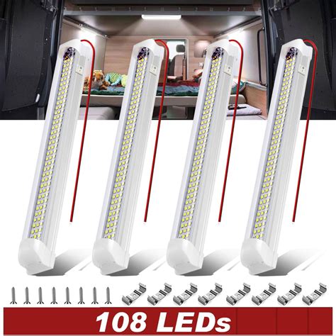 Buy Led Interior Light Bar 108 Led 1100lm 8w Dc 12v Led Strip Lights