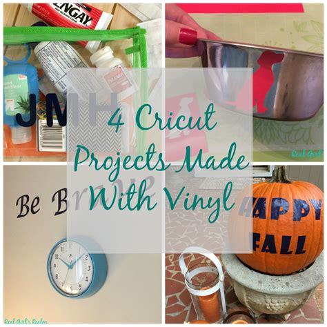 Real Girls Realm 4 Cricut Projects Made With Vinyl