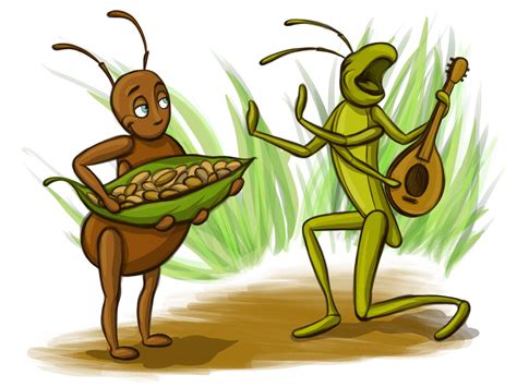 grasshopper and the ant artofit