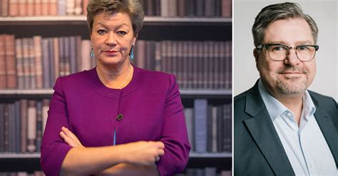 Angrepp mot ylva johansson om den svenska. AF-bråket: Därför är pressen större på generaldirektörer ...