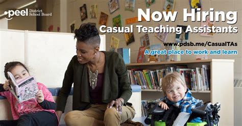 15,654 teacher assistant jobs hiring near me. Peel District School Board on Twitter: "Be a part of the #Peelfam: We're #hiring Teaching ...