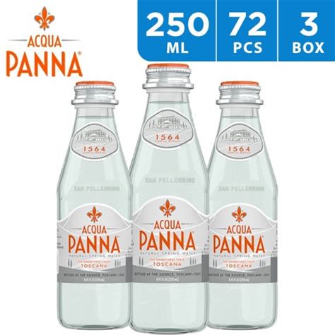 Buy Acqua Panna Natural Mineral Still Water Glass X Ml