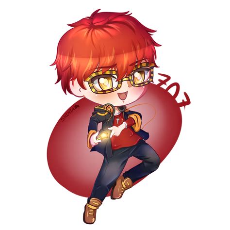 Mystic Messenger 707 Chibi By Shintaworld On Deviantart