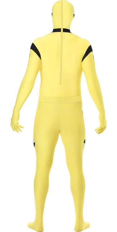 crash test dummy bodysuit adult fancy dress costume