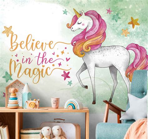 You Are Magical Unicorn Fantasy Mural Tenstickers