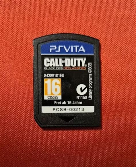 Call Of Duty Black Ops Declassified Cart Only Sony Ps Vita Free