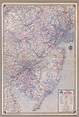 Rand McNally Road map, New Jersey. Copyright by Rand McNally & Company ...