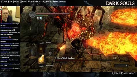 Dark Souls Amazing Chest Boss Chaos Witch Quelaag Youtube