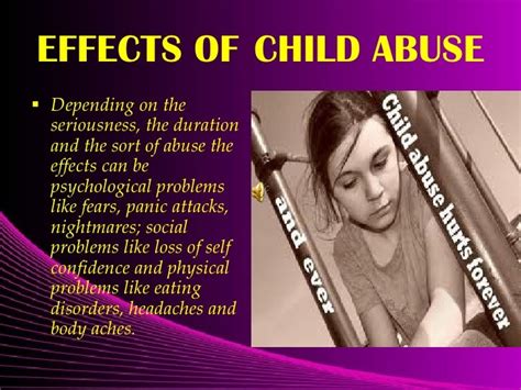 What Are The Negative Effects Of Child Abuse