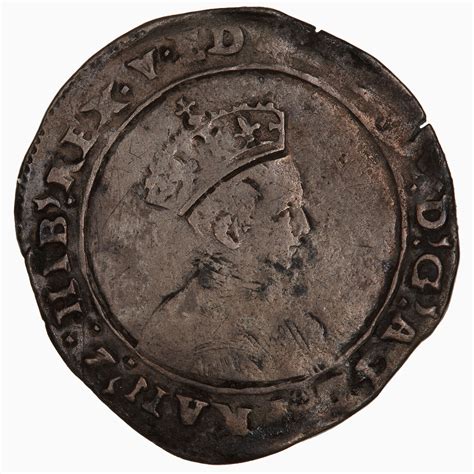 Coin Shilling Edward Vi England Great Britain 1549