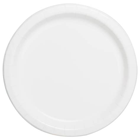 Paper Plates 9 In White 20ct