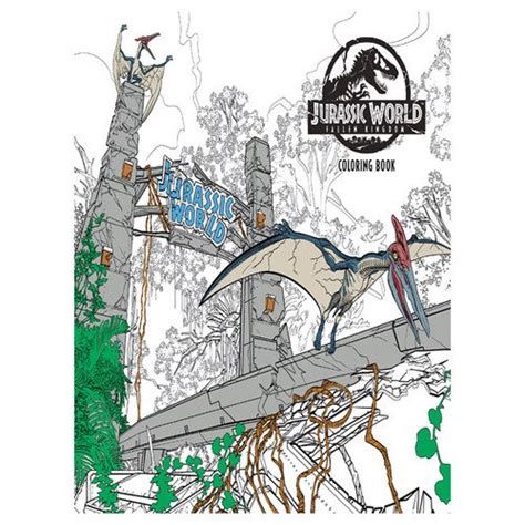 Jurassic World Fallen Kingdom Coloring Book