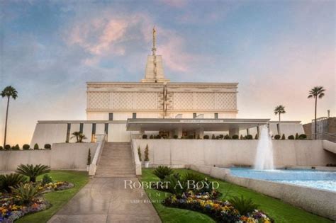 Mexico City Temple Covenant Path Robert A Boyd Fine Art And Lds Temples