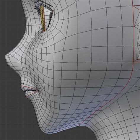 anime head topology 2 in 2021 head topology anime head topology images