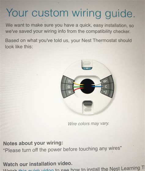 nest  wiring guide nest thermostat wiring diagram  heating oil furnace nest wiring