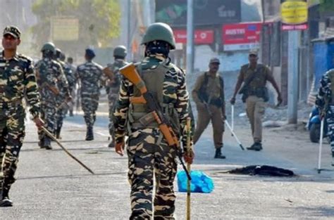 Manipur Gunfight Breaks Out Between Militants Security Forces In