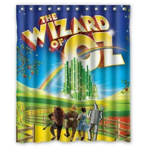Brand Wizard Of Oz Shower Curtain 60 X 72 Inch For Sale Online Ebay