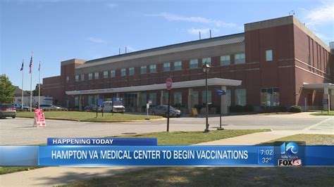 Hampton Va Medical Center To Start Covid 19 Vaccinations Wednesday