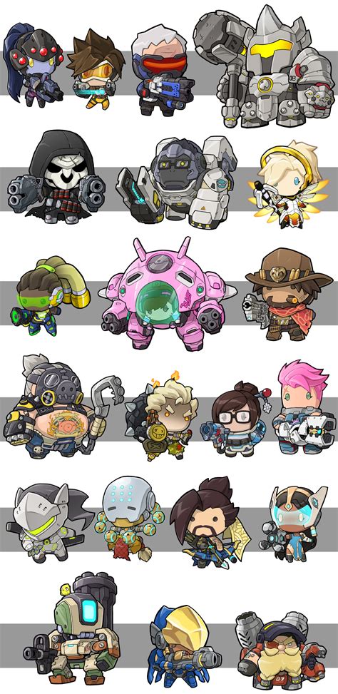 Overwatch Character Clipart Clipground