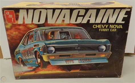 Original 1968 69 70 Novacaine Chevy Nova Drag Race Funny Car Ss Amt