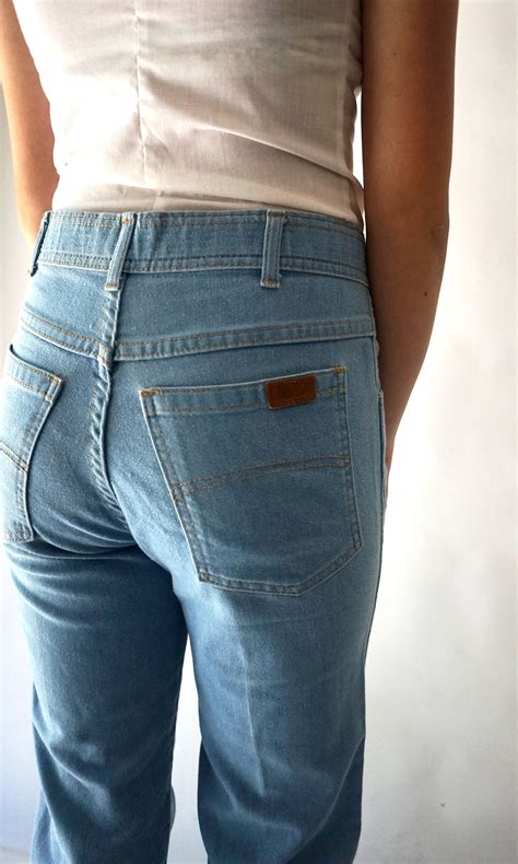 70s High Waist Jeans Vintage 70s Mens Jeans High Rise Etsy