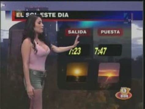 Sugey Abrego Hot Mexican Weathergirl Vid O Dailymotion