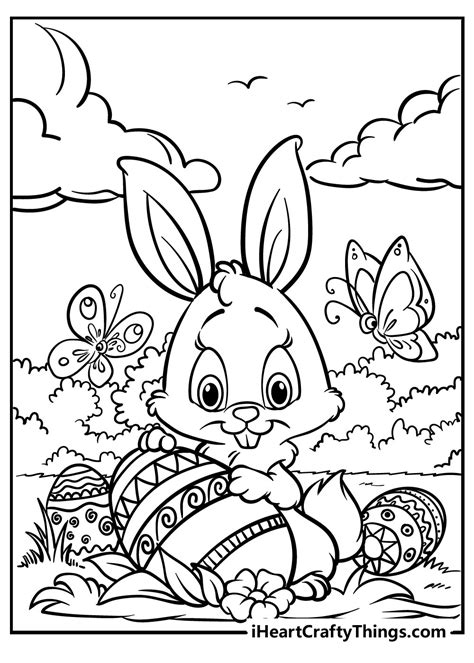 Easter Coloring Pages Bunny