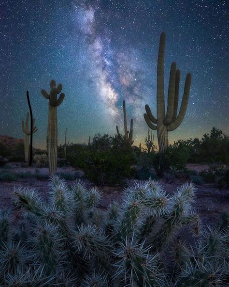 Phoenix Arizona Night Sky Photography Desert Aesthetic
