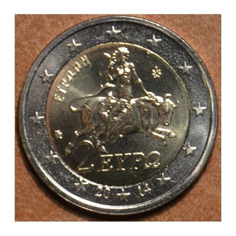 Eurocoin Eurocoins 2 Euro Greece 2014 Unc