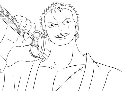 Dibujos De Zoro Para Colorear E Imprimir Coloringonlycom