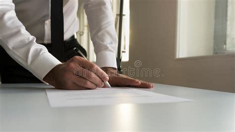 To sign a document, it is not necessary to install programs and applications. Contract Legal Occupation Partnership Deal Concept Stock ...
