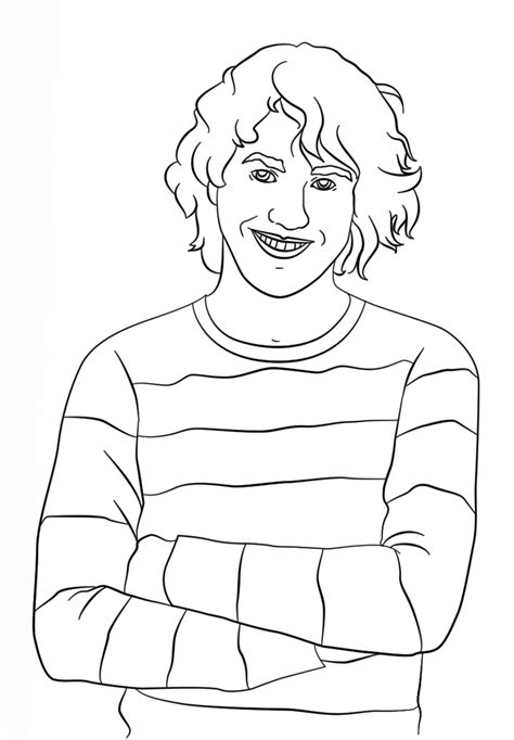 Chase Matthews From Zoey 101 Coloring Page ColouringPages