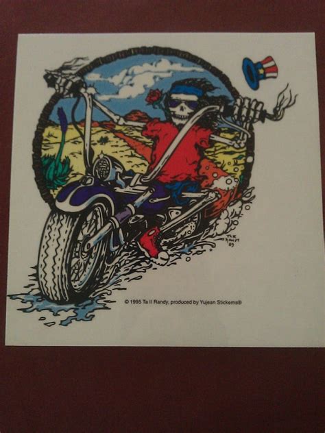 Grateful Dead Pycle Skeleton Sam Motorcycle 5 By Alilbitoerathang