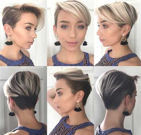 If you have straight hair but want to stay away from very short haircuts because you think they look too boyish, consider a more feminine pixie with lots of long layers covering the undercut. 20 Long Pixie Haircuts You Should See - crazyforus