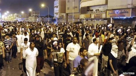 Two Die During Saudi Arabia Protest At Shia Cleric Arrest Bbc News