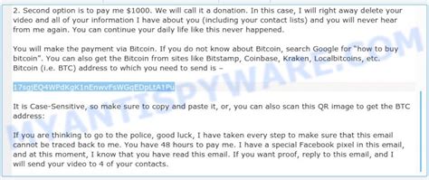 Malicious properties of bitcoin blackmail email virus malware. 17sgjEQ4WPdKgK1nEnwvFsWGqEDpLtA1Pu Bitcoin Email Scam