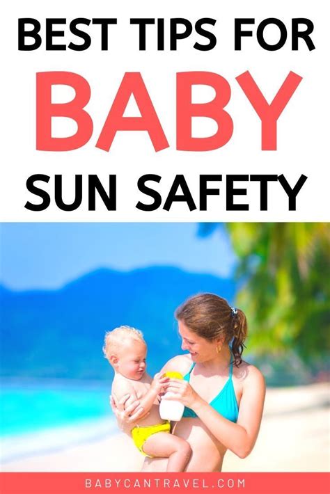 8 Safety Tips For A Beach Holiday With A Baby Baby Sun Safety