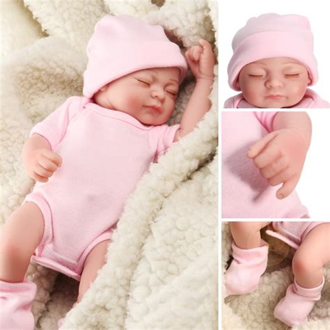 Oubeier 11 Reborn Newborn Sleeping Baby Doll Girl