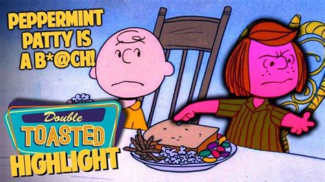 peppermint patty angers charlie brown fans on thanksgiving peppermint patties peppermint