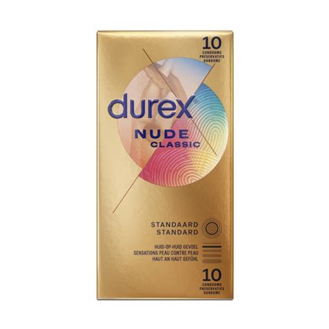 Durex Nude Condooms Latex Huid Op Huid Gevoel Stuks Durexshop