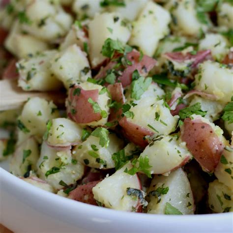 No Mayo Potato Salad With Herbs Everyday Homemade