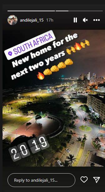 Goodbye Gauteng Andile Jali Shows His New Home City Pictures