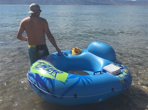 Secondly, i was on a really fast river with these tubes and i couldn't avoid hitting trees and some rocks and these bad boys with held it all perfectly unscathed. Tubular Float Tube